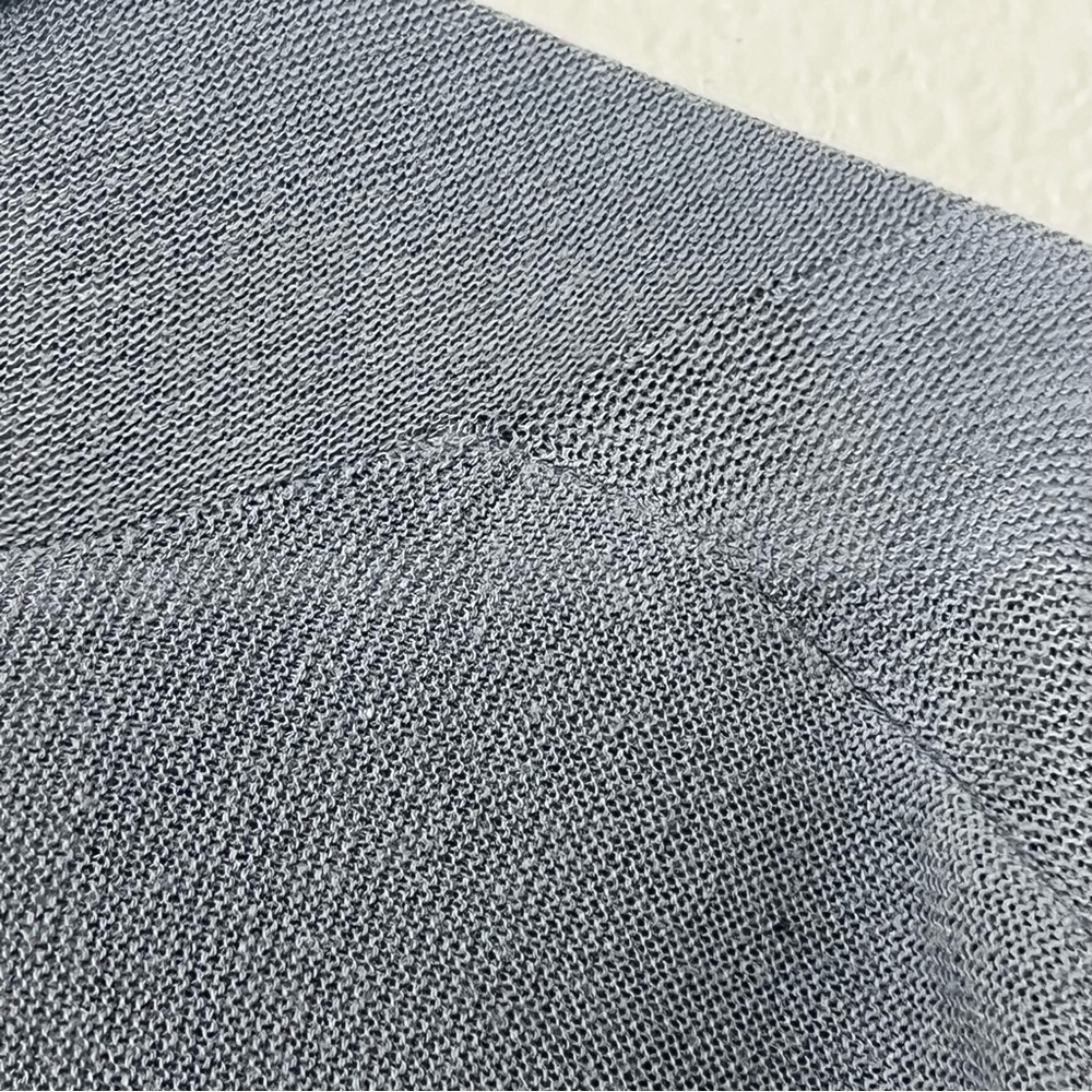 Peruvian Connection Gray Lightweight Cardigan Swe… - image 6